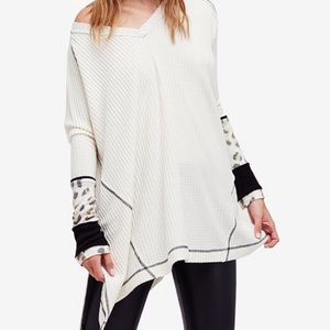 Oversized Free People Thermal Top